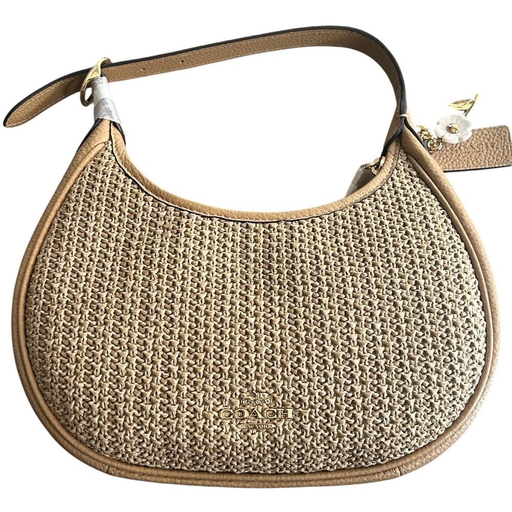 Coach Emily shoulder bag Straw